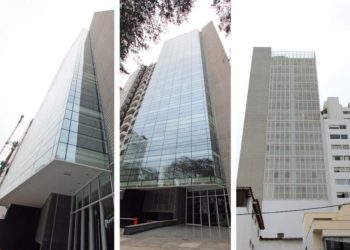 Aliaga Business Center: Generando doble fachada