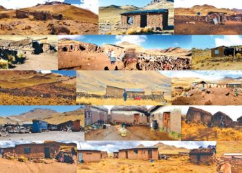 Estudio de viviendas a más de 4,000 msnm