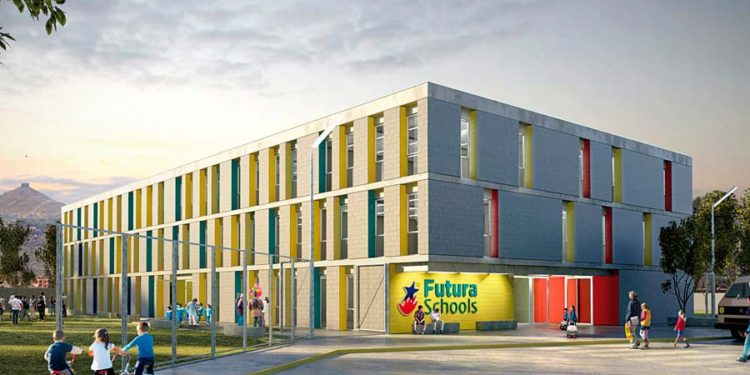 Futura Schools: Adaptado a terrenos pequeños y climas diversos
