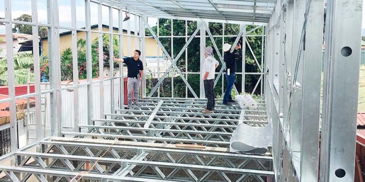 27 edificios hechos son Light Steel Framing en Parafricanos 2011