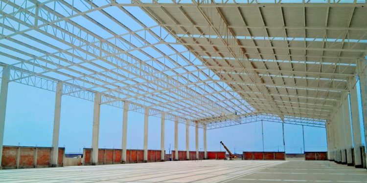 Las coberturas de Calaminon reducen el uso de elementos de apoyo economizando en la estructura