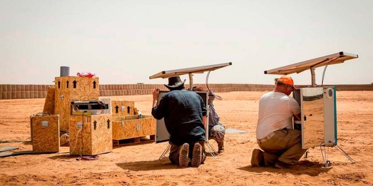 Desert Twins: recolectando agua aprovechando energía solar