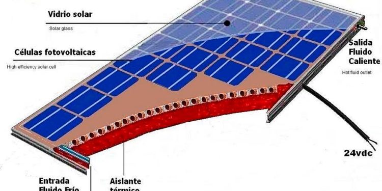 Panel solar híbrido puede generar electricidad  y agua caliente a la vez