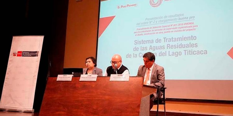 Consorcio Lago Azul Titicaca se adjudica supervisión de PTAR Titicaca por S/ 26 millones