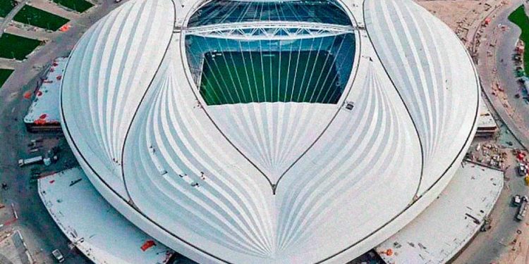 Techo plegable en el estadio de AL Janoub Al Wakrah, Qatar