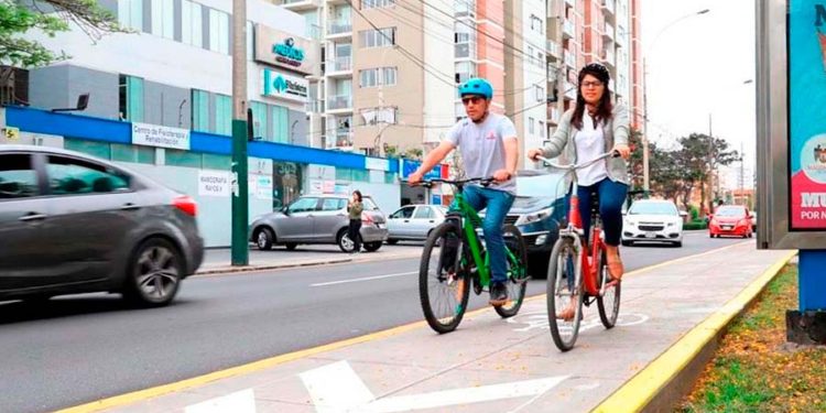Magdalena del Mar: Implementan ciclovía de 1.5 km en la avenida Javier Prado
