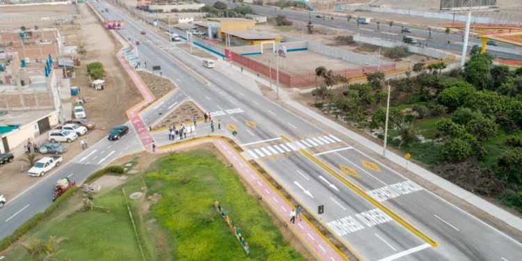 Concluyen obras del cuarto tramo de la antigua Panamericana Sur