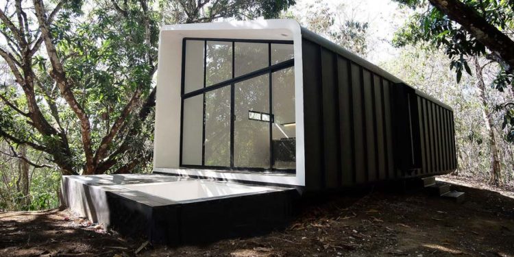 Diseñan cabañas modulares con mínima huella ecológica