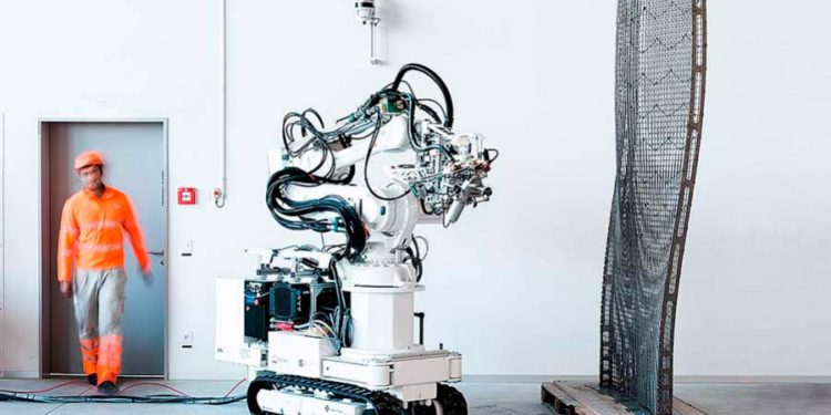 Robótica en la construcción mejora la seguridad y calidad de los sistemas ejecutados