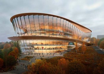 wHY Architecture revela diseño para el nuevo teatro de ballet y ópera en Rusia