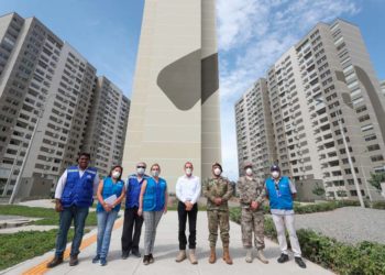 Dos torres de la Villa Panamericana se convertirán en hospital con 3,000 camas