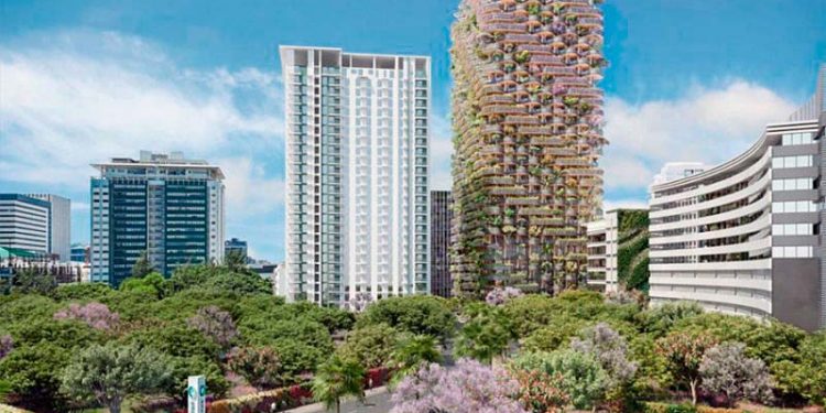 Bélgica: Proyectan edificio ecológico con 30,000 plantas y árboles