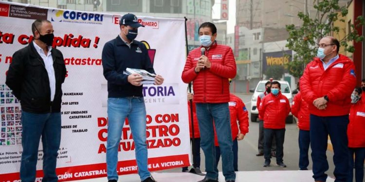 El distrito de La Victoria cuenta con 10,349 lotes en 590 manzanas