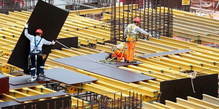 Sector construcción cayó 42% en primer semestre de 2020