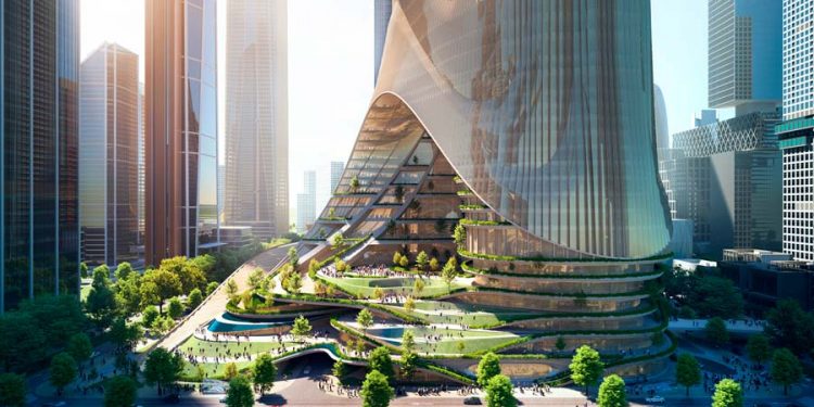 China: ZHA gana concurso para construir Torre C en la bahía de Shenzhen
