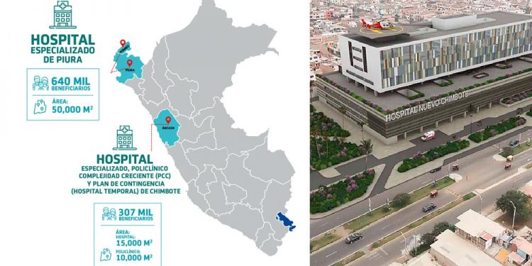 Empresas extranjeras atraídas por concurso de hospitales EsSalud de Piura y Chimbote cuya inversión conjunta supera los S/ 900 millones