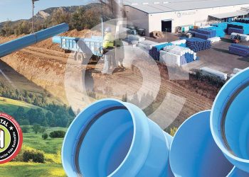 Molecor: Tuberías TOM® Clase 500 y accesorios ecoFITTOM® de PVC-O, contribución a la Economía Circular y a la Sostenibilidad