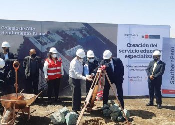 Tacna: Southern Perú inicia construcción de Colegio de Alto Rendimiento que demandará más de S/ 97 millones