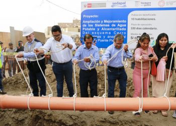 Sedapal inició obra de agua y alcantarillado en Puente Piedra cuya inversión asciende a S/ 87.6 millones