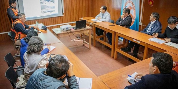 Áncash: Alertan riesgo de desembalse de laguna Pelagatos que afectaría a pobladores de Pampas