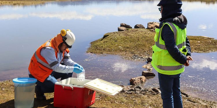 Pasco: Realizan monitoreo de calidad del agua en el proyecto de remediación Delta Upamayo