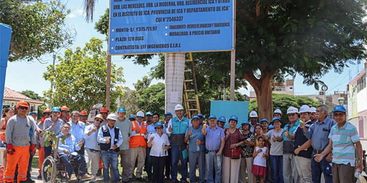 Ica: Invierten S/ 1.5 millones en obras de renovación de redes de alcantarillado
