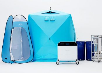 Wota Box, planta portátil de reciclaje de agua