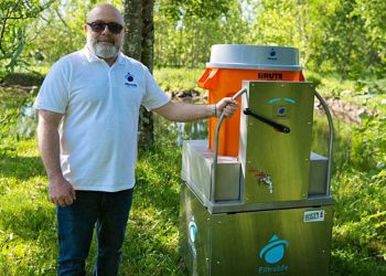 Filtralife, una máquina que sin electricidad potabiliza hasta 1,300 litros de agua dulce por hora