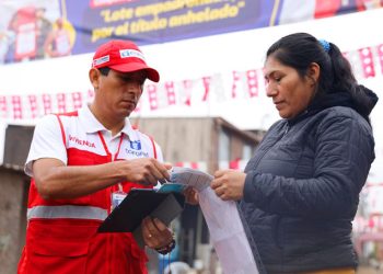 Inician empadronamiento digital del Cofopri de más de 8,800 lotes urbanos a nivel nacional