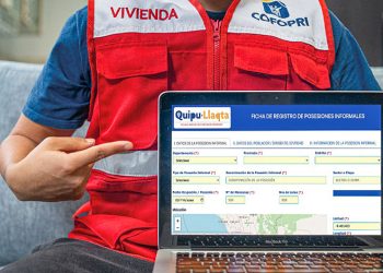 Plataforma digital “Quipu Llaqta” de Cofopri impulsa la formalización de la propiedad