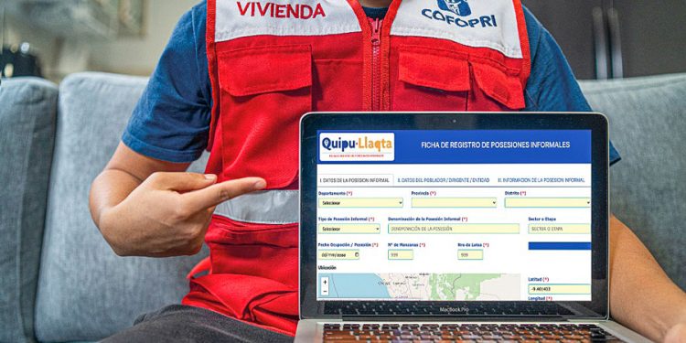 Plataforma digital “Quipu Llaqta” de Cofopri impulsa la formalización de la propiedad