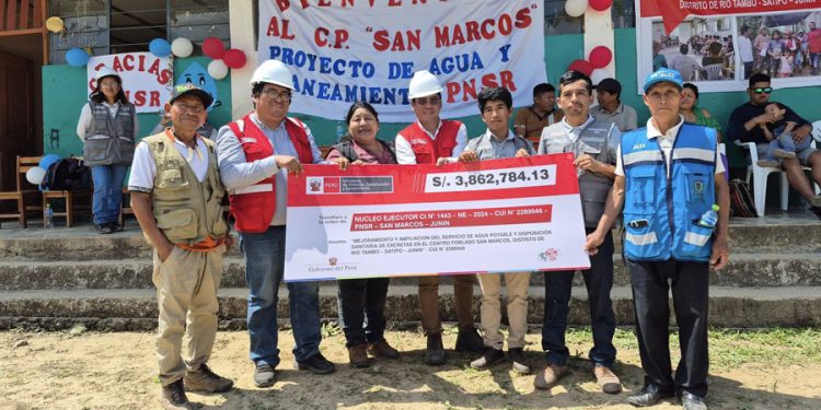 Junín: Proyectan S/ 6.5 millones para obras de agua y saneamiento en zonas rurales de Satipo