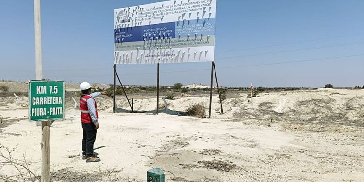 Piura: Obra vial de más de S/ 262 millones se retrasa por interferencias en el terreno