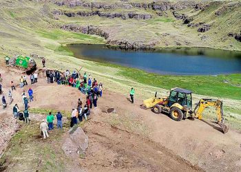 Sierra Azul ejecuta ocho diques para qochas en las provincias de Lima