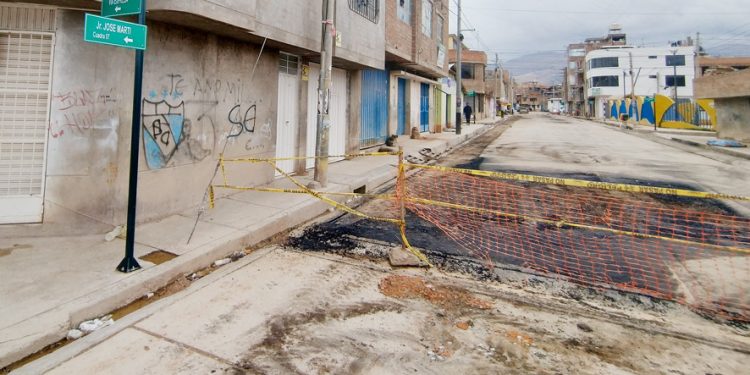 Junín: Detectan deficiencias en obra vial de más de S/ 21 millones en el asentamiento humano Justicia Paz y Vida